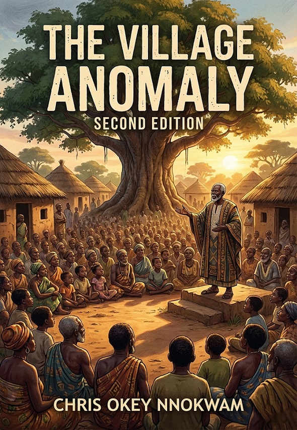 The Village Anomaly: Second Edition book cover - Literary Fiction, Cultural Heritage African Literature, by Chris Okey Nnokwam