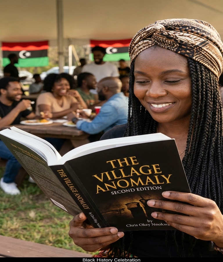 The Village Anomaly: Second Edition-it’s about colonial era Nigerian village norms, supernatural & ancestral spirits-by Chris Okey Nnokwam