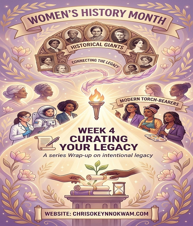 International Women’s History Month Week 4: Curating Your Legacy – A series wrap-up on intentional legacy