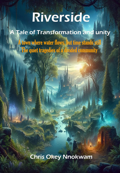 Riverside: A Tale of Transformation and Unity book cover - a book that explores deep themes of transformation, leadership, and community by Chris Okey Nnokwam